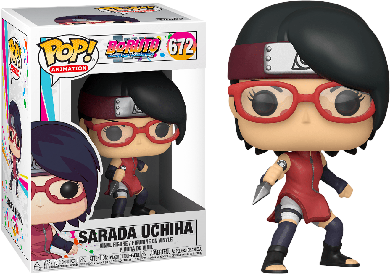 Funko Pop! Boruto: Naruto Next Generations - Sarada Uchiha #672